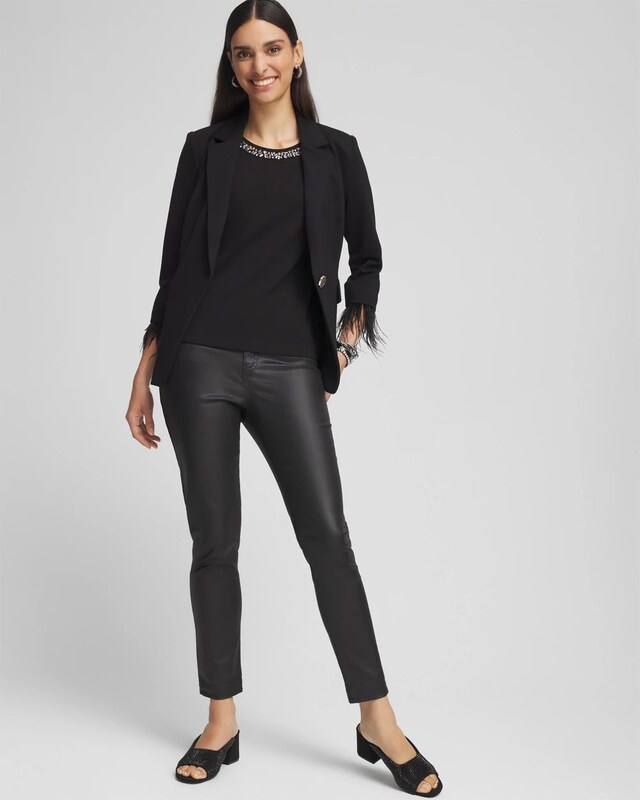 Embellished Ponte Tank - image 2